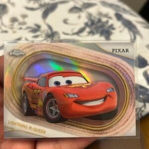 2025 Disney Topps Chrome LIGHTNING MCQUEEN REFRACTOR
